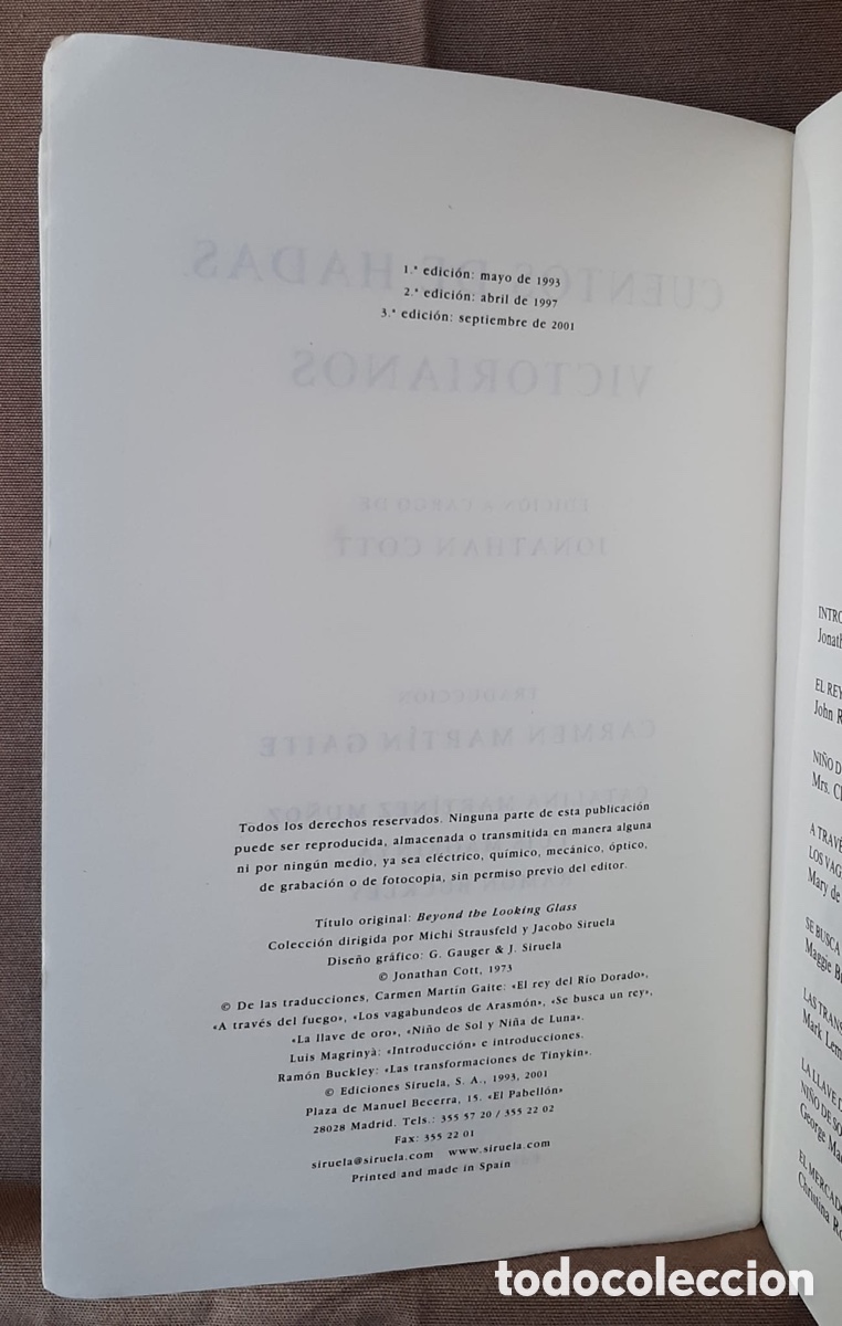 Libros de segunda mano: Cuentos de hadas victorianos. Jonathan Cott - Foto 7