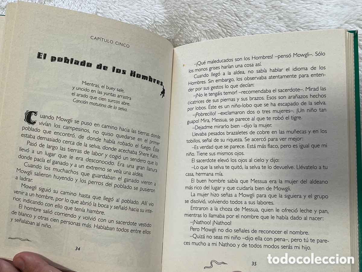 Libros de segunda mano: Libro/c&oacute;mic &ldquo;El libro de la Selva&rdquo; - Editorial Altea Santillana A&ntilde;o 1996 - Foto 5