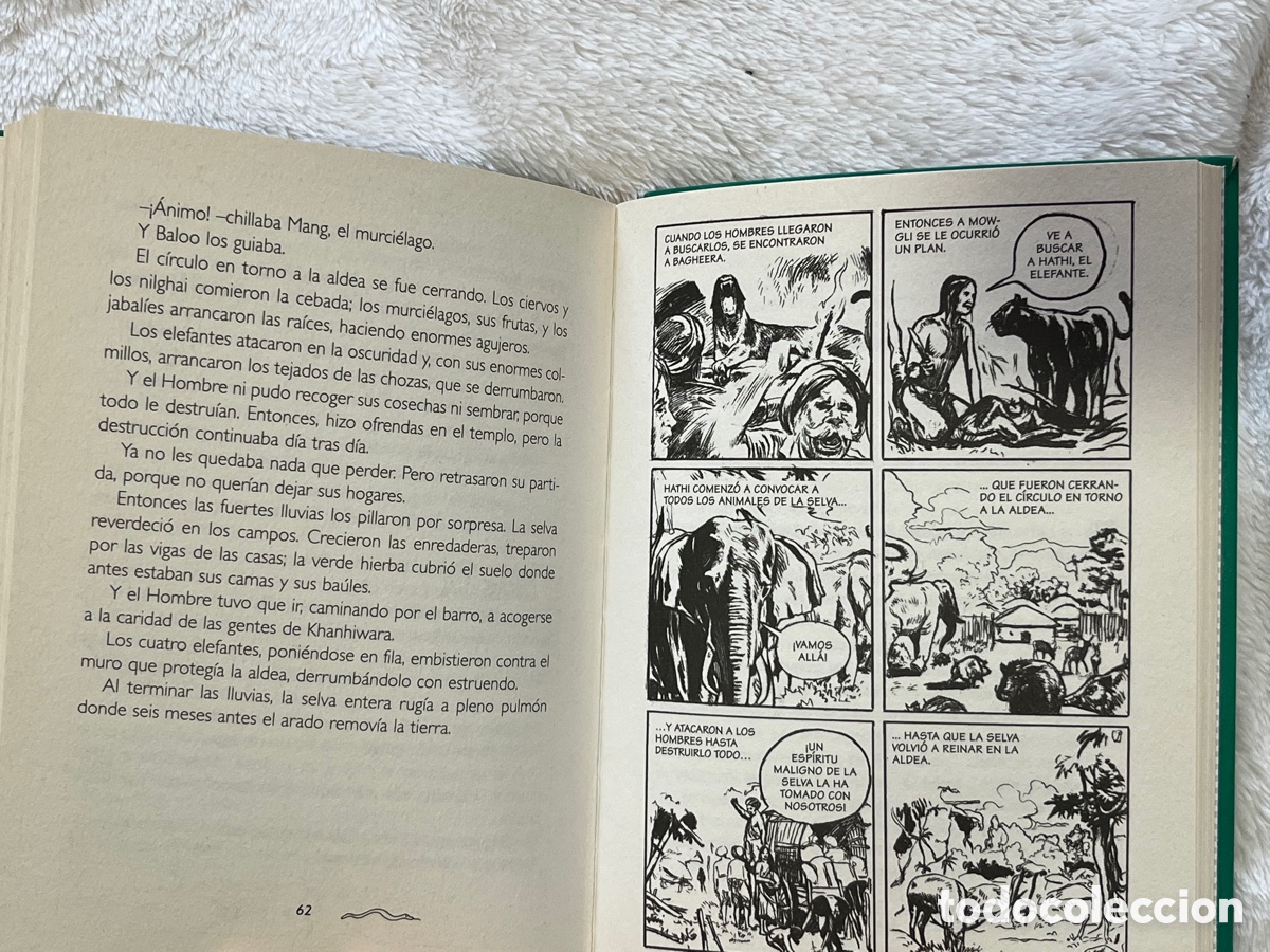 Libros de segunda mano: Libro/c&oacute;mic &ldquo;El libro de la Selva&rdquo; - Editorial Altea Santillana A&ntilde;o 1996 - Foto 6