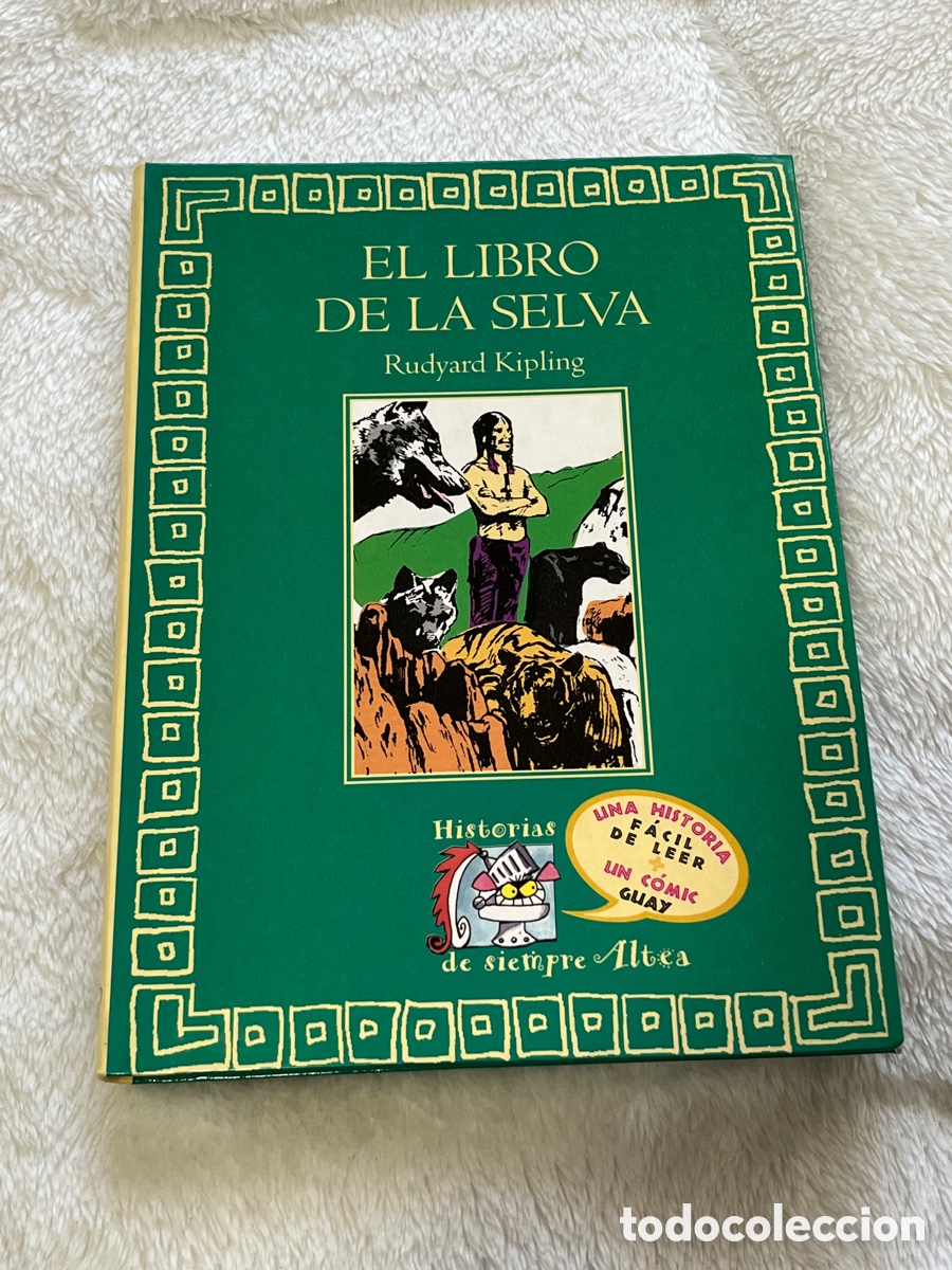 Libros de segunda mano: Libro/c&oacute;mic &ldquo;El libro de la Selva&rdquo; - Editorial Altea Santillana A&ntilde;o 1996 - Foto 1