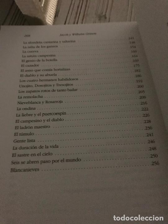 Libros de segunda mano: CUENTOS DE GRIMM , JACOB Y WILHELM GRIMM , EDICI&Oacute;N ILUSTRADA , EDITORIAL OPTIMA - Foto 3