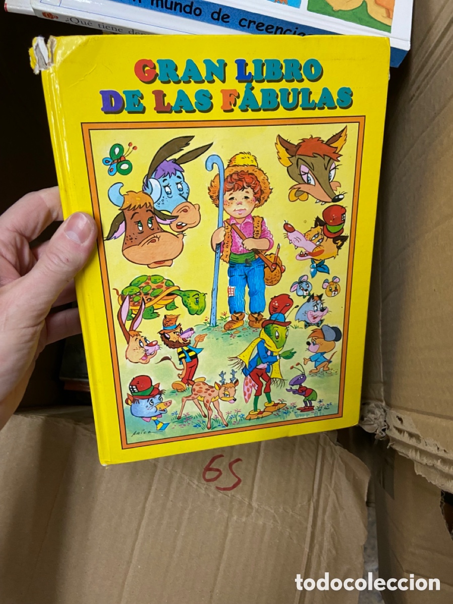 Libros de segunda mano: Caja65 gran libro de las f&aacute;bulas