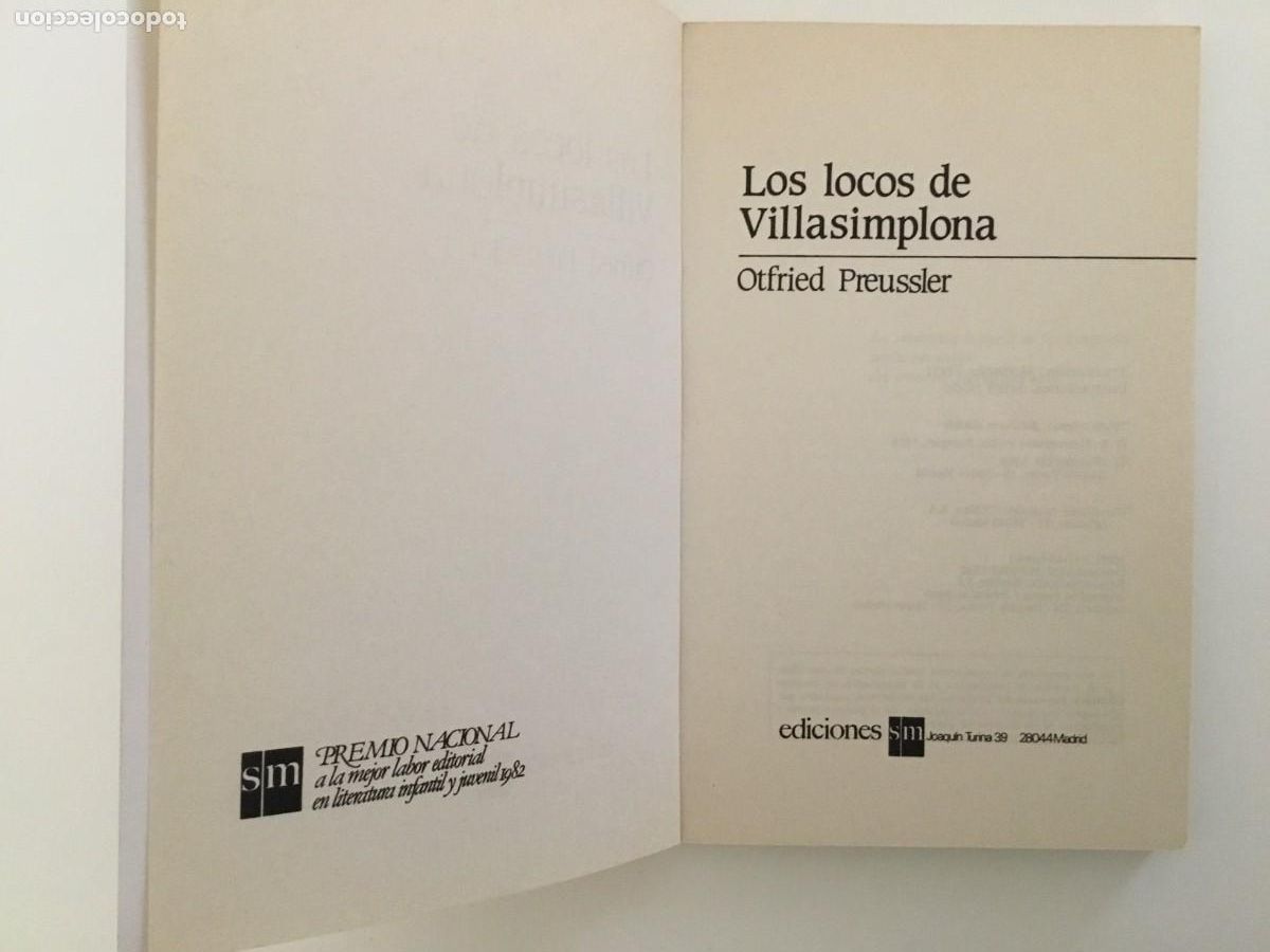 Libros de segunda mano: LOS LOCOS DE VILLASIMPLONA- OTFRIED PREUSSLER - Foto 2
