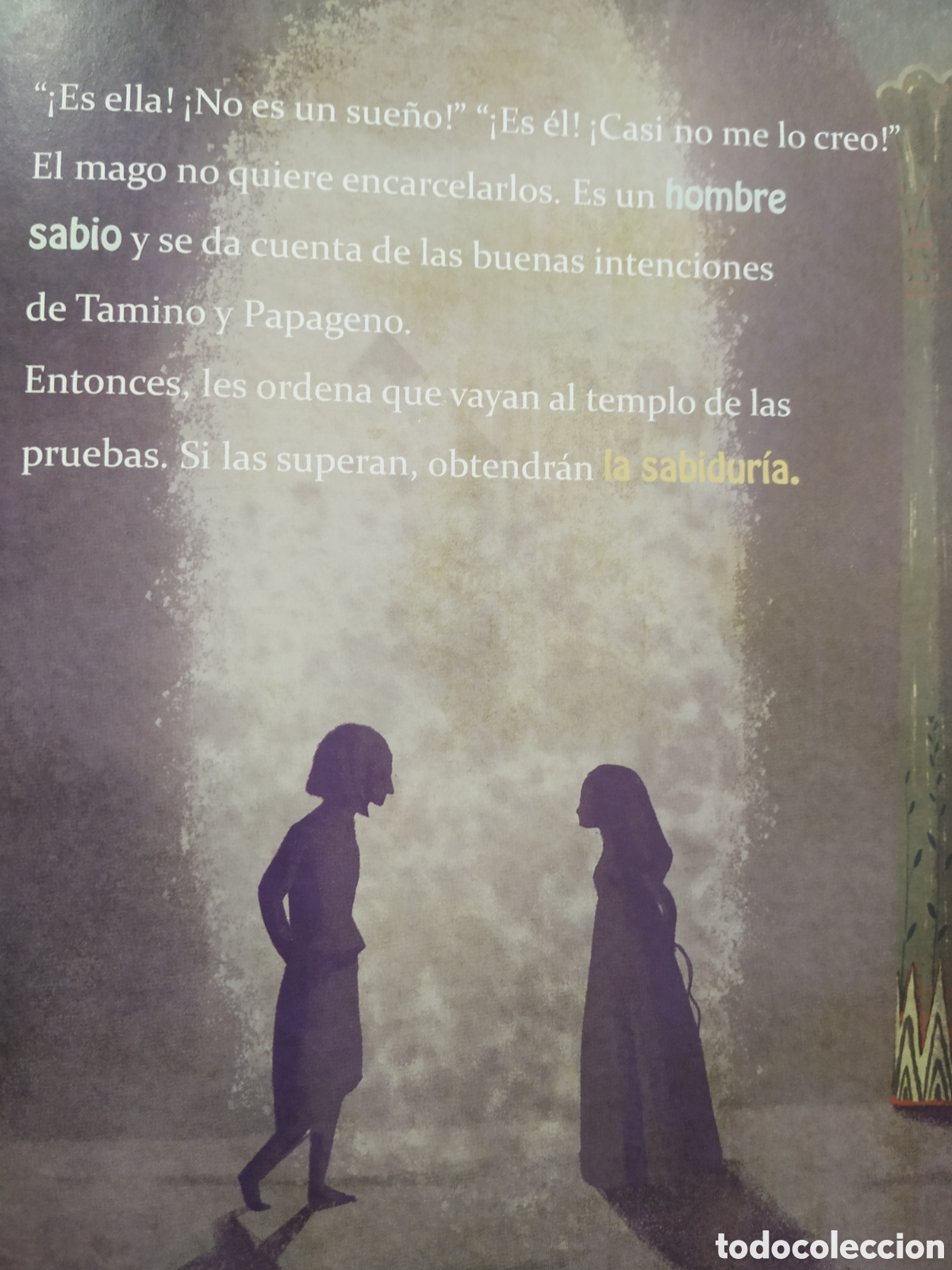 Libros de segunda mano: La flauta m&aacute;gica. - Foto 2