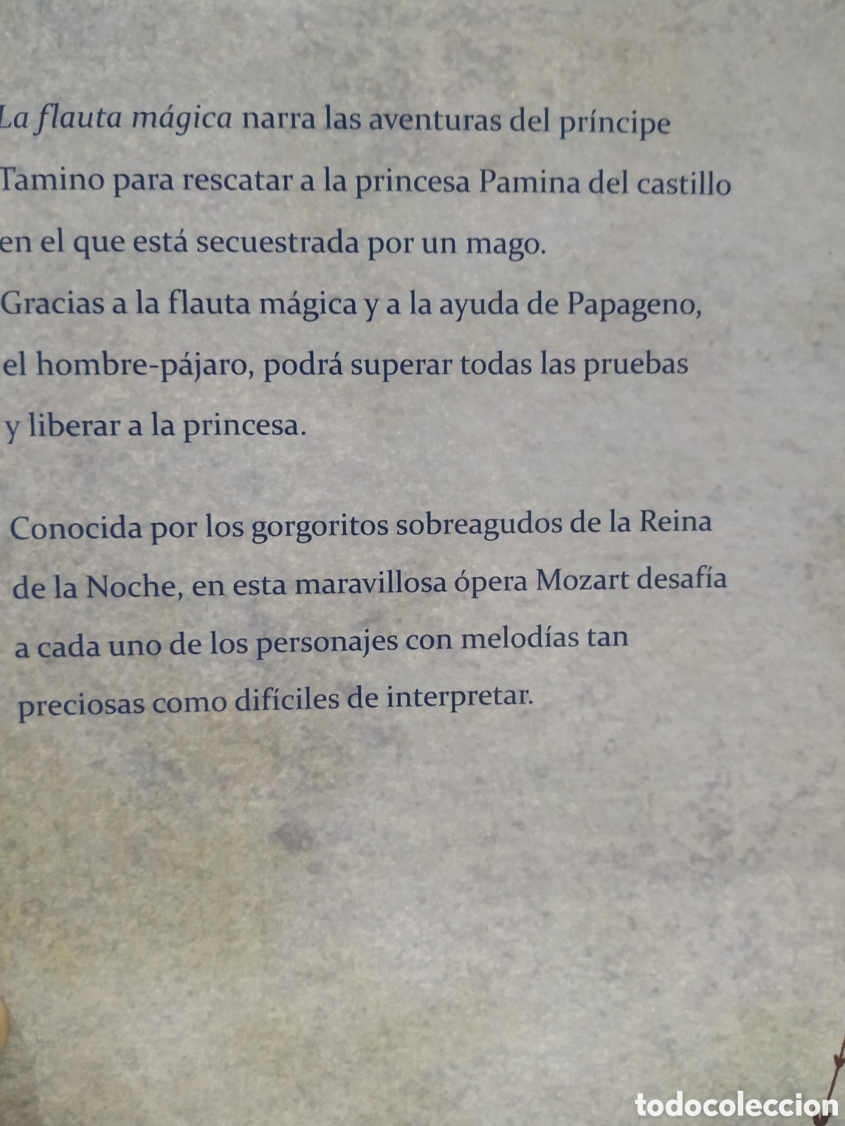 Libros de segunda mano: La flauta m&aacute;gica. - Foto 3
