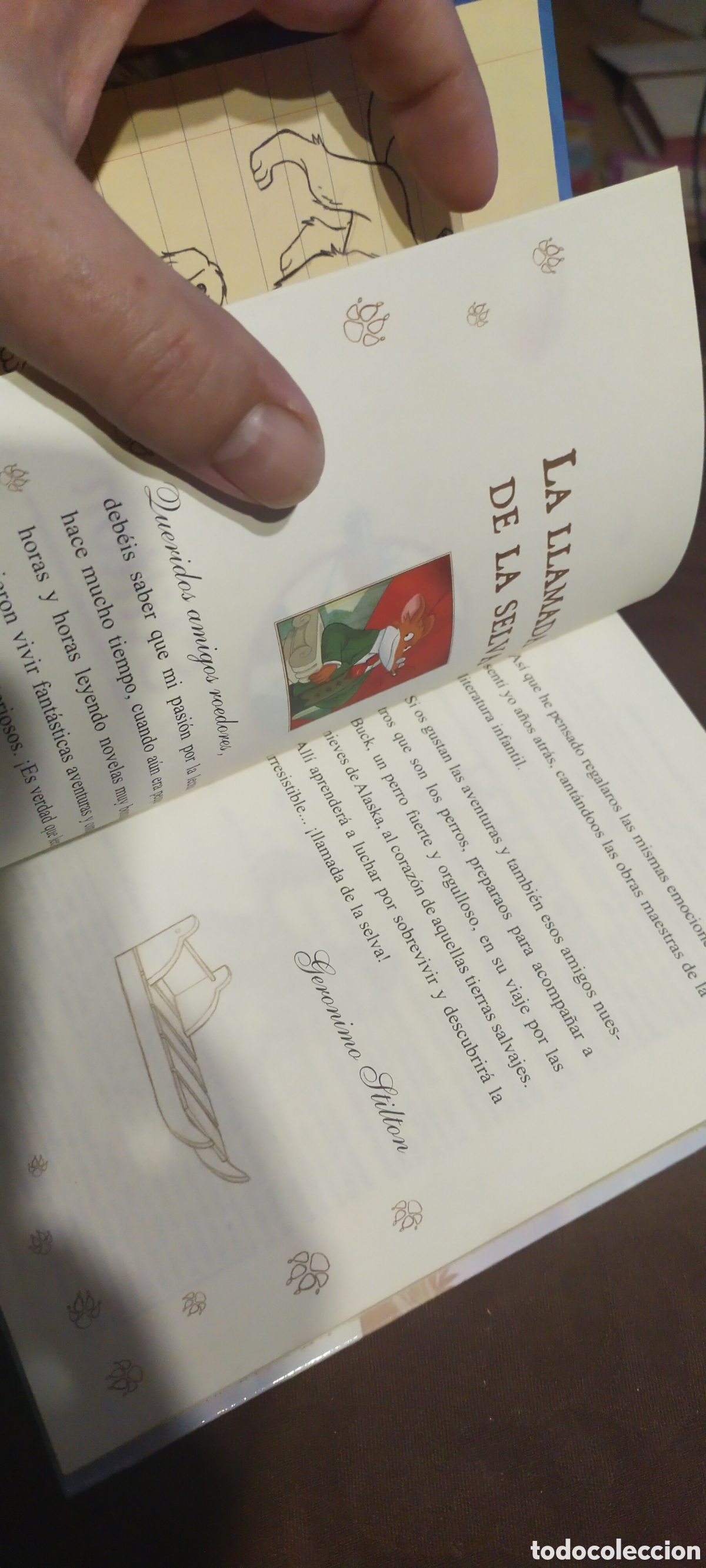 Libros de segunda mano: La llamada de la selva Jer&oacute;nimo Stilton - Foto 4