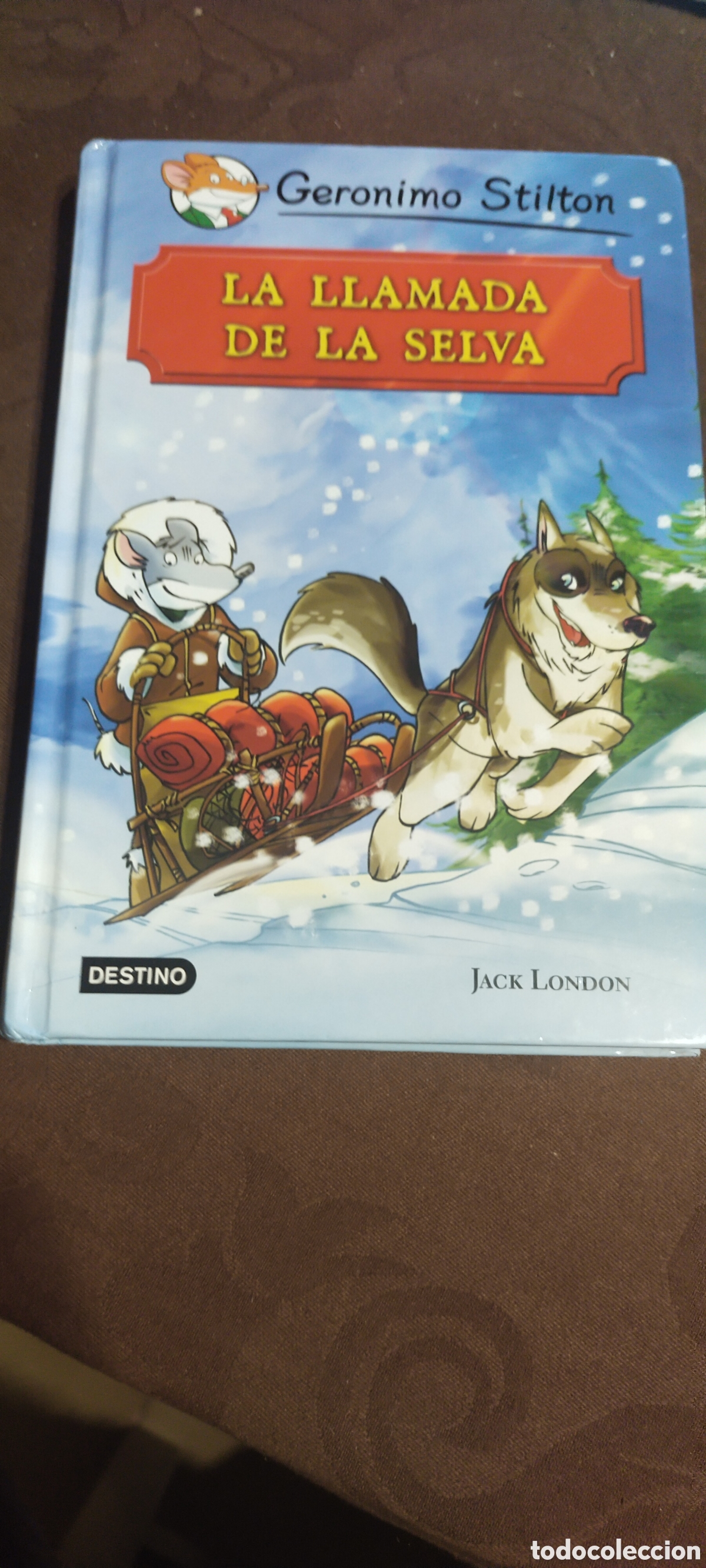 Libros de segunda mano: La llamada de la selva Jer&oacute;nimo Stilton - Foto 1