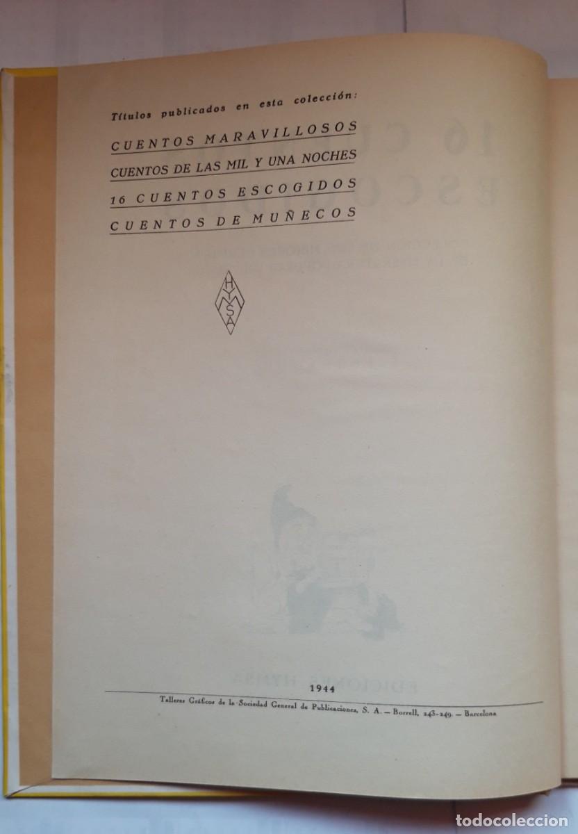 Libros de segunda mano: 16 CUENTOS ESCOGIDOS. (1944) - Foto 2