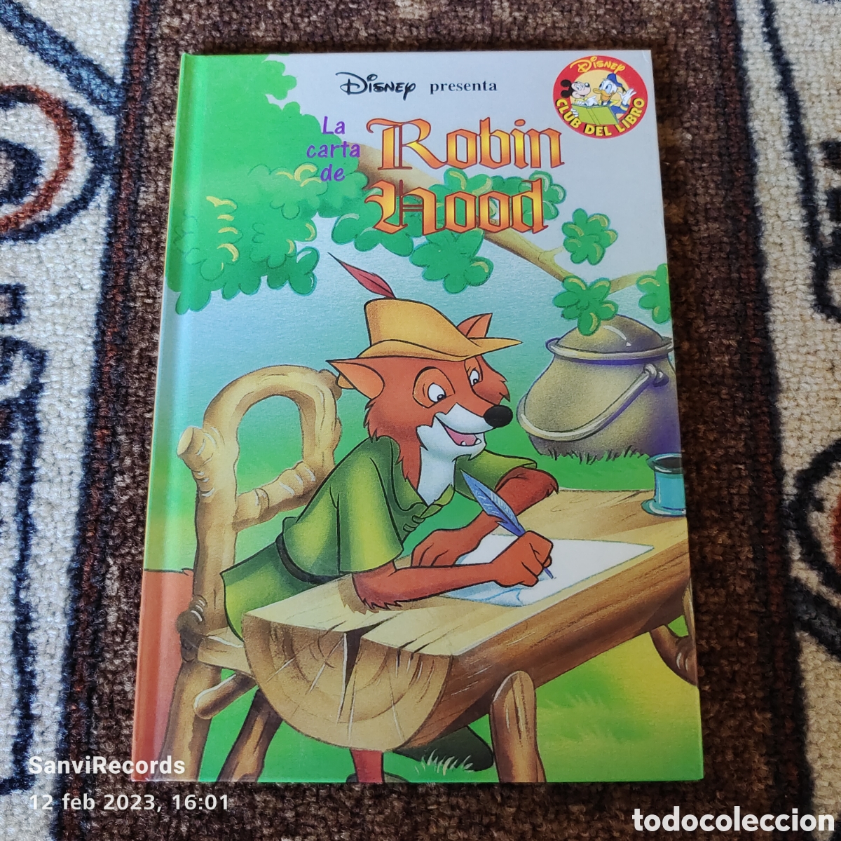 Disney - Cuentos en miniatura núm. 36: Robin Hood – Cartemverso