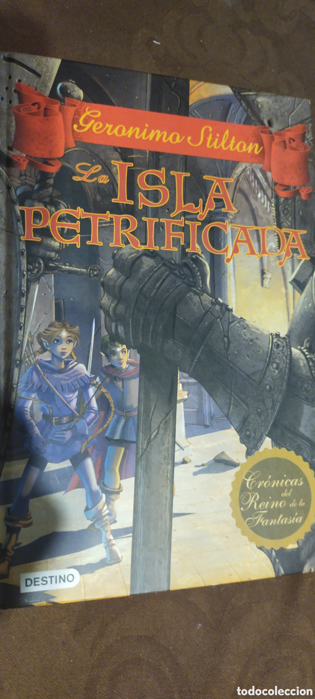 Libros de segunda mano: La isla petrificado Jer&oacute;nimo Stilton 5 - Foto 1