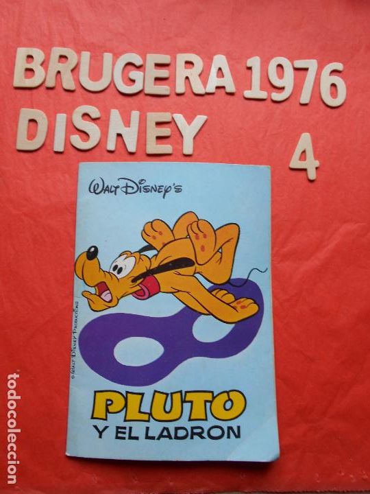 Libros de segunda mano: CUENTO BRUGUERA DISNEY N&ordm; 9 1976 PLUTO Y EL LADR&Oacute;N - Foto 1