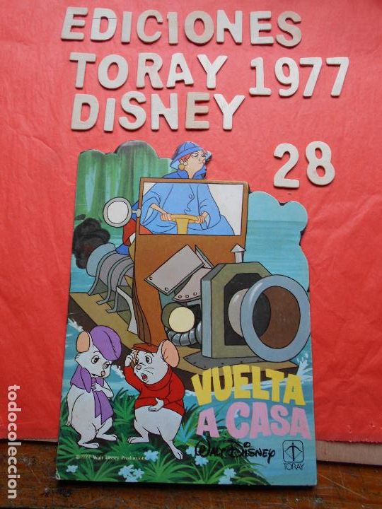Libros de segunda mano: EDICIONES TORAY 1977 DISNEY N&ordm; 28 VUELTA A CASA - Foto 1