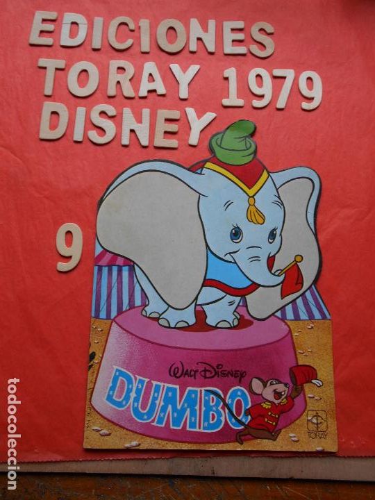 Libros de segunda mano: EDICIONES TORAY 1979 DISNEY N&ordm; 9 DUMBO - Foto 1