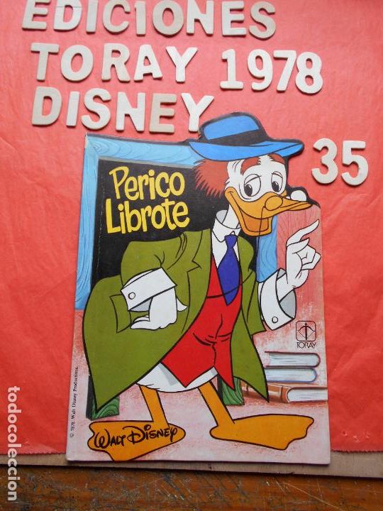 Libros de segunda mano: EDICIONES TORAY 1978 DISNEY N&ordm;35 PERICO LIBROTE - Foto 1
