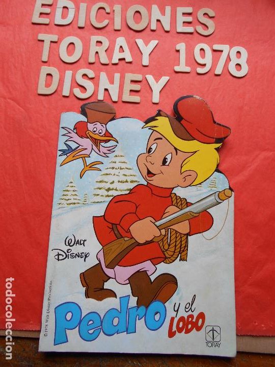 Libros de segunda mano: EDICIONES TORAY 1978 DISNEY PEDRO Y EL LOBO - Foto 1