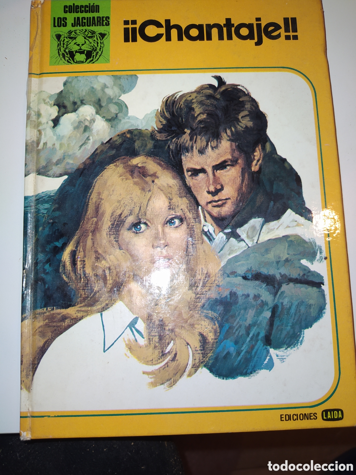 Libros de segunda mano: CHANTAJE. COLECCI&Oacute;N LOS JAGUARES 3. EDITORIAL FHER 1978. EDICIONES LAIDA. CARTON&Eacute;. P&Aacute;GINAS 131. PESO