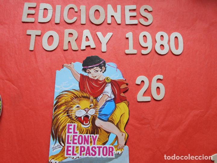 Libros de segunda mano: CUENTO ANTIGUO EDICIONES TORAY 1980 N&ordm; 26 EL LE&Oacute;N Y EL PASTOR - Foto 1