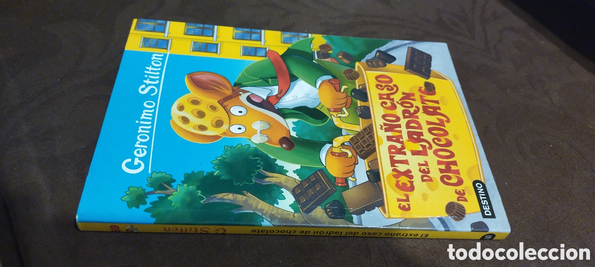 Libros de segunda mano: El extra&ntilde;o caso del ladr&oacute;n de chocolate Ger&oacute;nimo Stilton - Foto 2