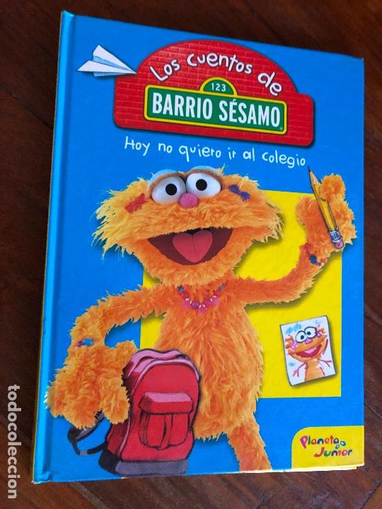 Libros de segunda mano: los cuentos de barrio sesamo, hoy no quiero ir al colegio