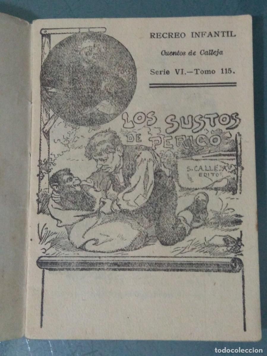 Libros de segunda mano: CUENTO DE CALLEJA. LOS SUSTOS DE PERICO. - Foto 2