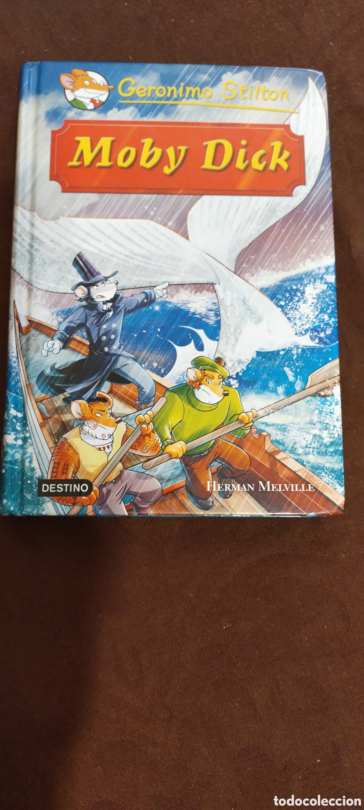 Libros de segunda mano: Moby Dick Ger&oacute;nimo Stilton destino aventuras - Foto 1