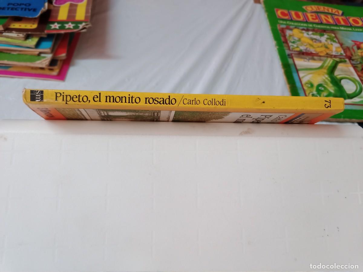 Libros de segunda mano: PIPETO EL MONITO ROSADO CARLO COLLODI SM - Foto 3