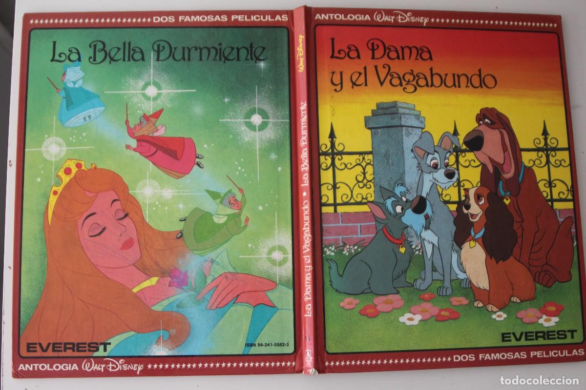 Libros de segunda mano: LA BELLA DURMIENTE - LA DAMA Y EL VAGABUNDO DISNEY - Foto 1