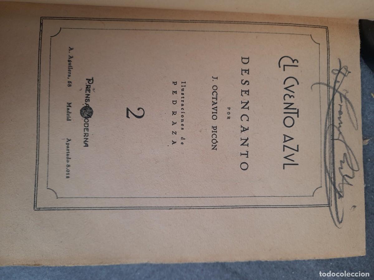 Libros de segunda mano: Libro El cuento azul Desencanto - Foto 2