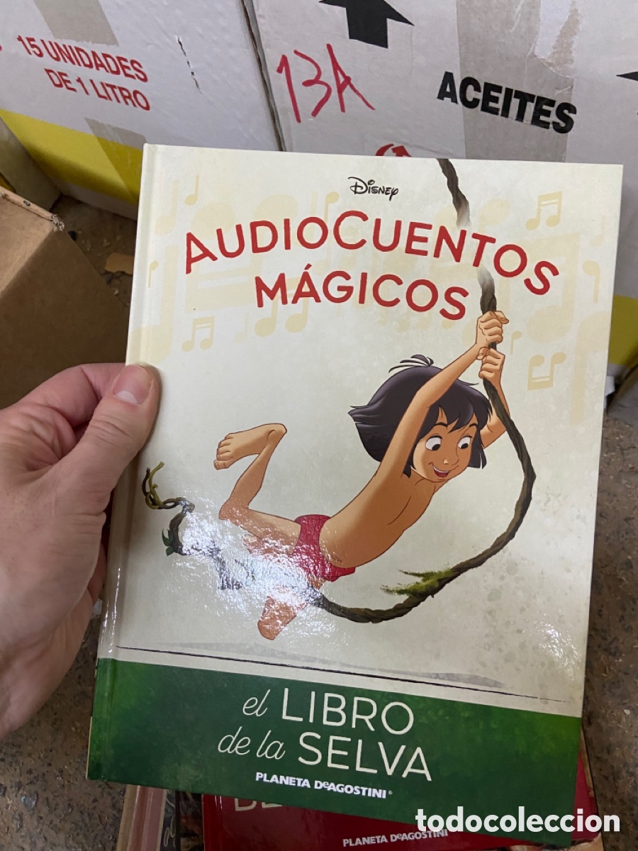 Libros de segunda mano: 13A AUDIOCUENTOS M&Aacute;GICOS el LIBRO de la SELVA - Foto 1
