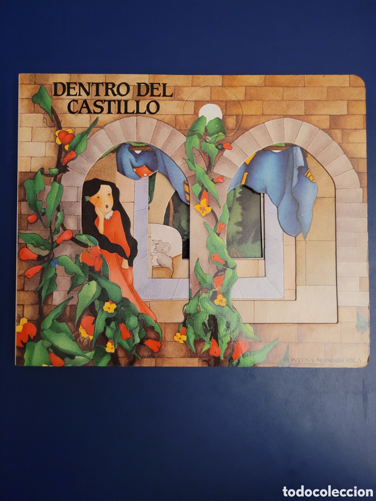 Libri di seconda mano: DENTRO DEL CASTILLO COLECCION JUEGA Y DESCUBRE MONTENA 1986 TROQUELADO