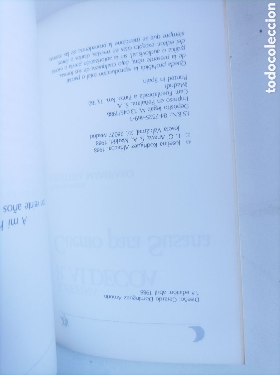 Libros de segunda mano: Cuento para Susana / Josefina R. Aldecoa. - Foto 3