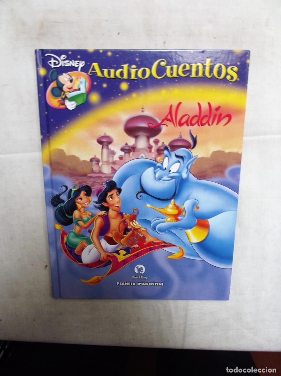 Libros de segunda mano: DISNEY AUDIO CUENTOS - ALADDIN - Foto 1