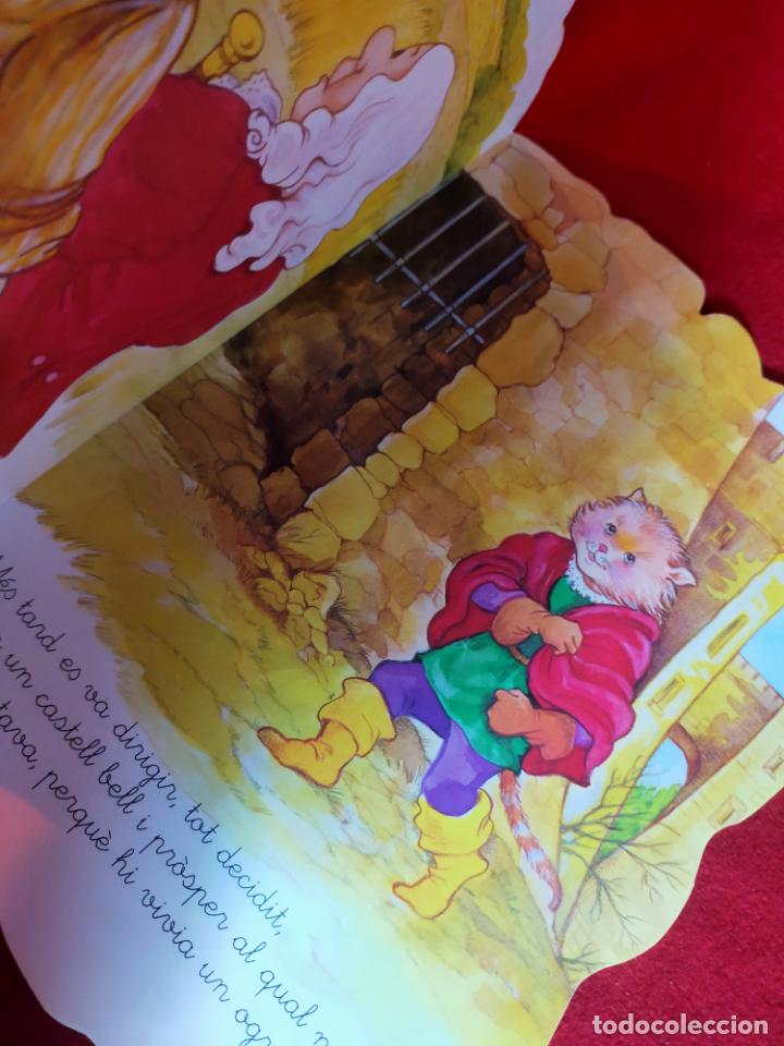Libros de segunda mano: CUENTO TROQUELADO, EL GAT AMB BOTES -10 - COMBEL EDITORIAL - CATALA - Foto 3