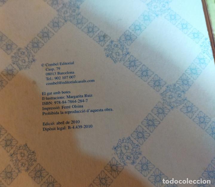 Libros de segunda mano: CUENTO TROQUELADO, EL GAT AMB BOTES -10 - COMBEL EDITORIAL - CATALA - Foto 6