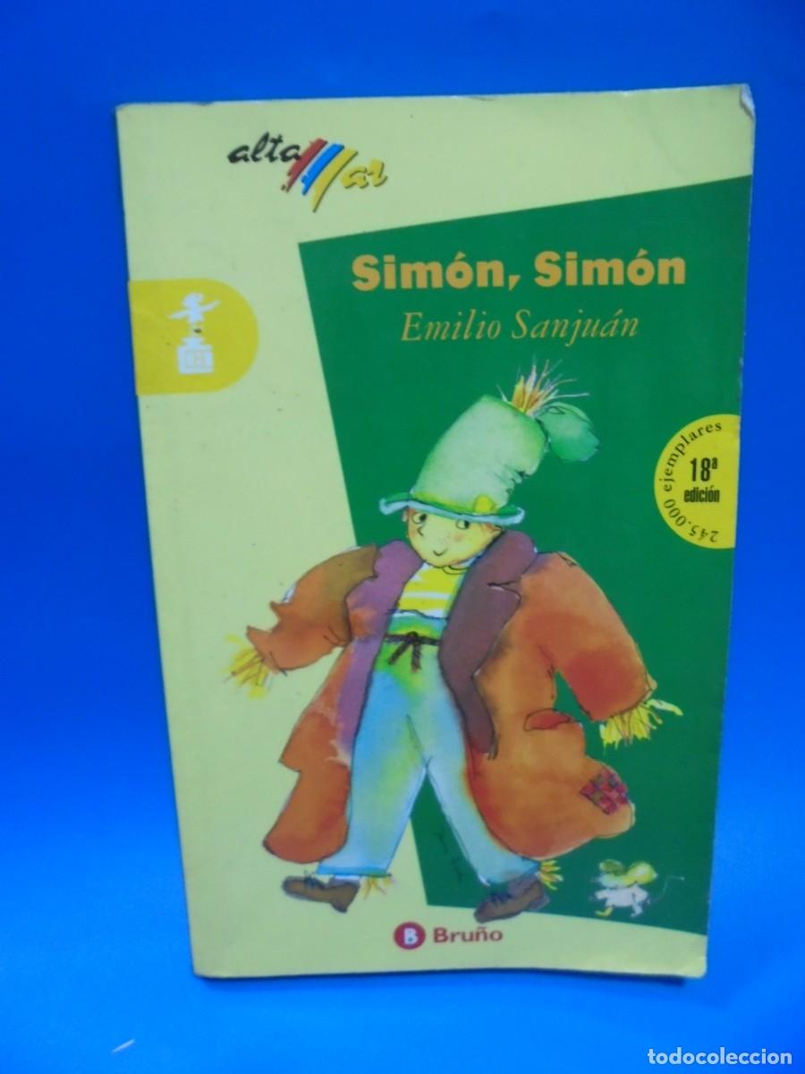 Libros de segunda mano: SIMON, SIMON. EMILIO SANJUAN. BRU&Ntilde;O. 2003. PAGS : 113. - Foto 1