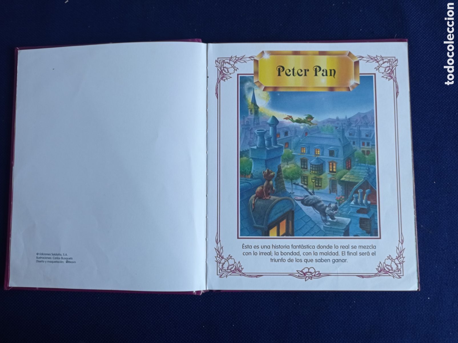 Libros de segunda mano: PETER PAN COLECCION ROMANTICA, BUEN ESTADO - Foto 2