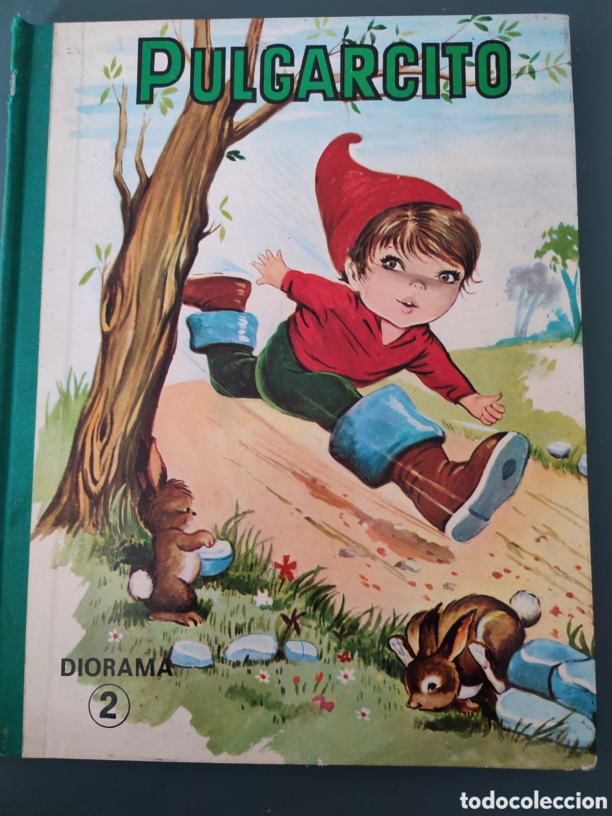 Libros de segunda mano: Cuento Pulgarcito.Interior troquelado 1969 - Foto 1