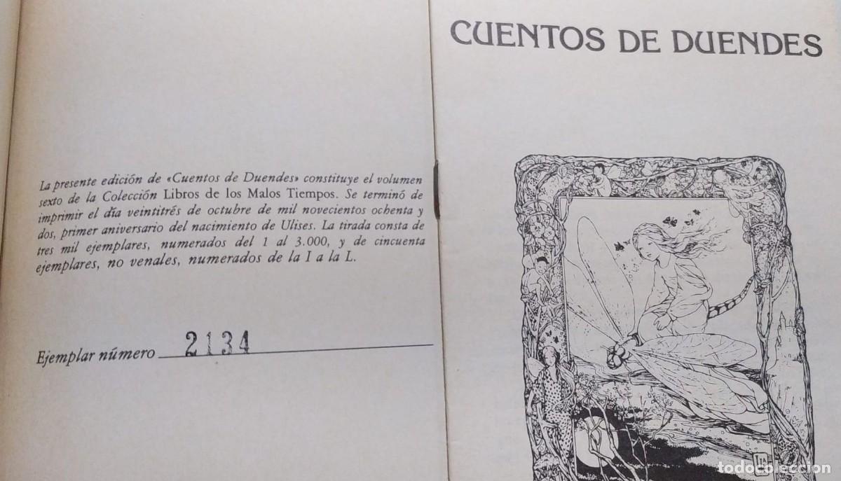 Libros de segunda mano: Cuentos chinos, de duendes, celtas e iroqueses. 4 libros en ediciones numeradas. Miraguano Ediciones - Foto 8