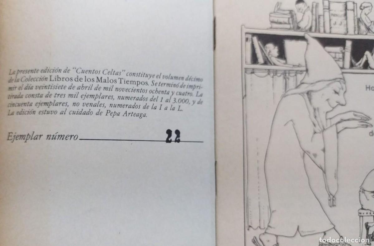 Libros de segunda mano: Cuentos chinos, de duendes, celtas e iroqueses. 4 libros en ediciones numeradas. Miraguano Ediciones - Foto 12