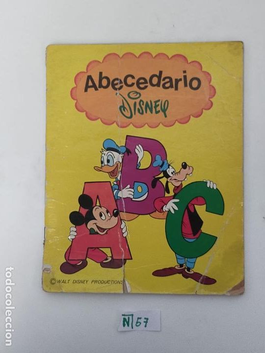 Libros de segunda mano: Abecedario Disney - Foto 1
