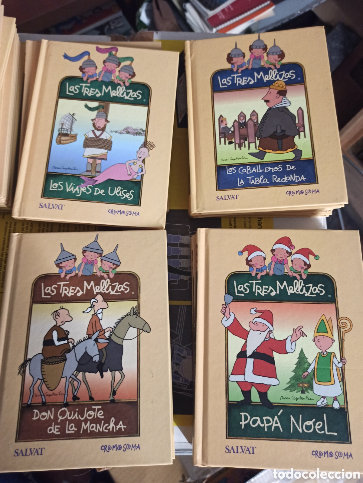 Libros de segunda mano: Colecci&oacute;n Las tres mellizas 25 tomos - Foto 3