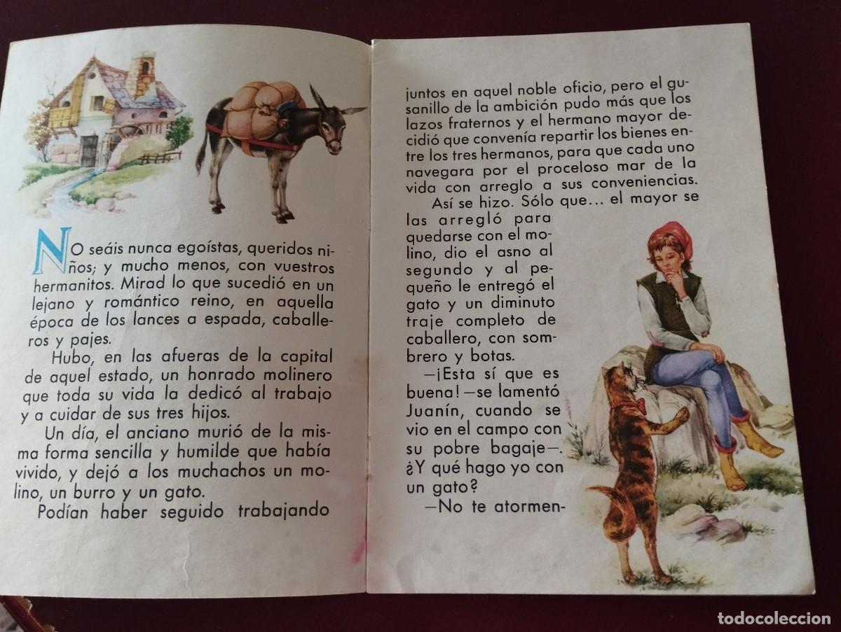 Libros de segunda mano: EL GATO CON BOTAS CUENTOS FHER - Foto 2