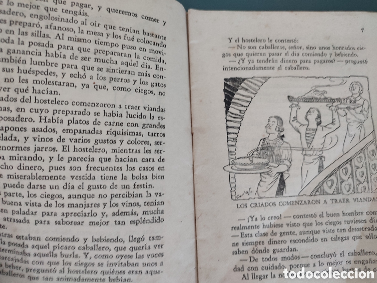 Libros de segunda mano: Cuento Colecci&oacute;n Pitusa N&uacute;mero 1. Los tres ciegos - Foto 5
