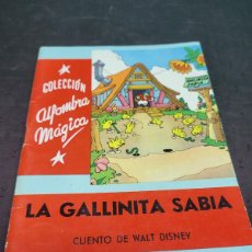 Libri di seconda mano: ANTIGUO CUENTO LA GALLINITA SABIA WALT DISNEY COLECCION ALFROMBA MAGICA MOLINO 40