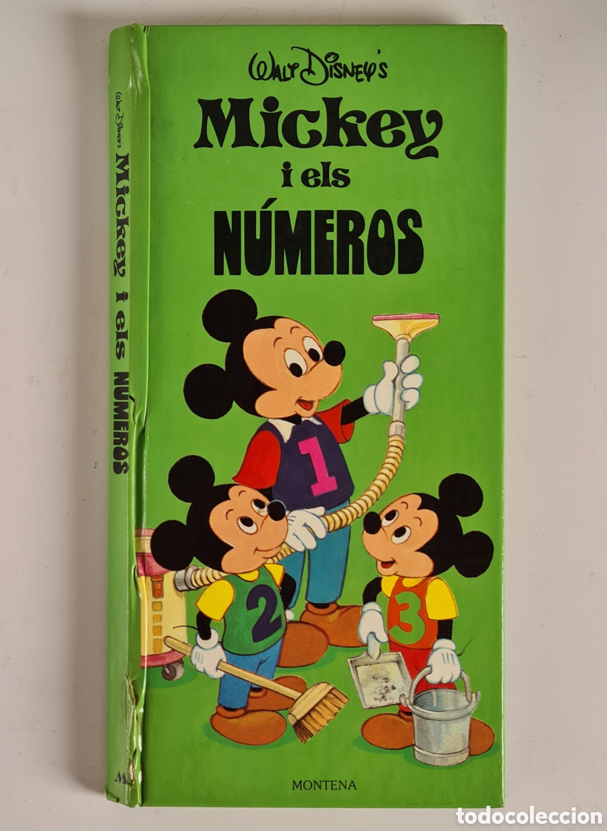 Libros de segunda mano: Mickey i els N&uacute;meros - Montena Walt Disney - Pop-Up Book Libro M&oacute;vil Troquelado