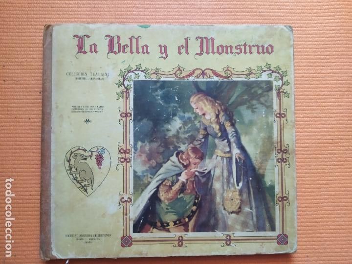 Libros de segunda mano: LA BELLA Y EL MONSTRUO POP UP - Foto 1