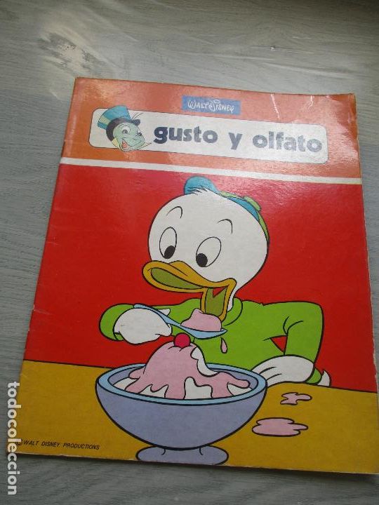 Libros de segunda mano: WALT DISNEY, GUSTO Y OLFATO-COLECCI&Oacute;N DISNEY ENSE&Ntilde;A-EDC: SUSAETA-1975