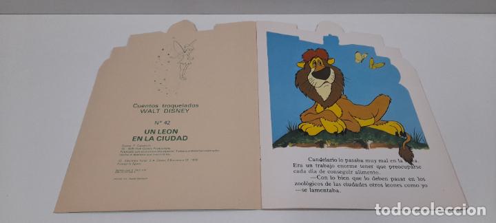 Libros de segunda mano: CUENTO TROQUELADO UN LEON EN LA CIUDAD . EDICIONES TORAY . ORIGINAL A&Ntilde;O 1979 - Foto 5