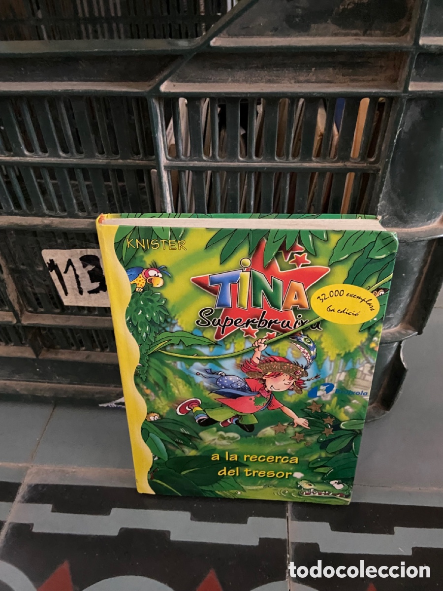 Libri di seconda mano: Caja113 KNISTER - tina superbruixa i en pitus. A la recerca del tresor