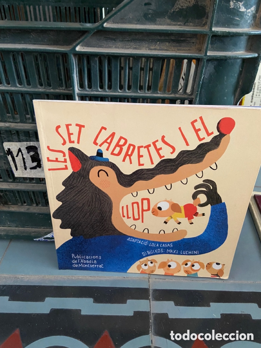 Libri di seconda mano: Caja113 les set cabretes i el llop - maxi luchini